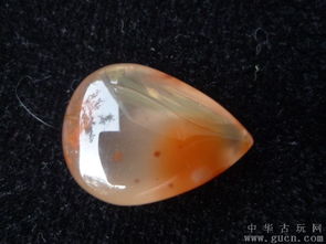 四川凉山南红玛瑙心 桃 形链坠