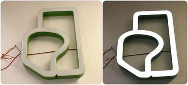 树脂发光字制作方法流程揭秘 下