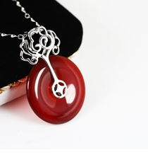 祥云吊坠925银项链 传递祝福与正能量的精美礼物